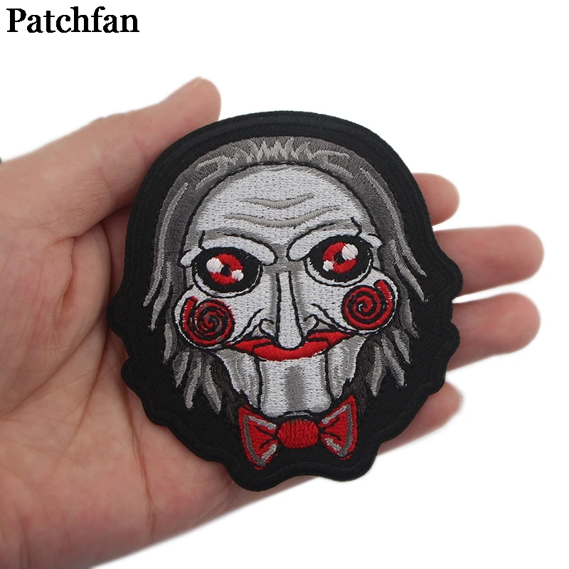 Patchfan Billy кукольная вышивка железа на заплатках для аппликация на одежду рюкзаки на заказ пришить значки самодельные оптом A2272