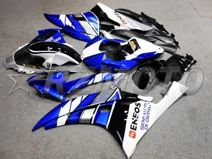 Новые ABS полные комплекты обтекателей подходят для YAMAHA YZF-R6 2006 2007 Обтекатели набор YZF1000 YZF R6 06 07 корпус инжектора части ENEOS Cool