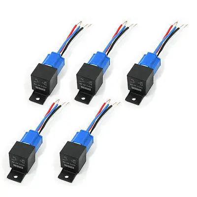 

DC 24V 40A JD2912 Model 1NC SPST Vehicle Car Auto Security Power Relay 5 Pcs