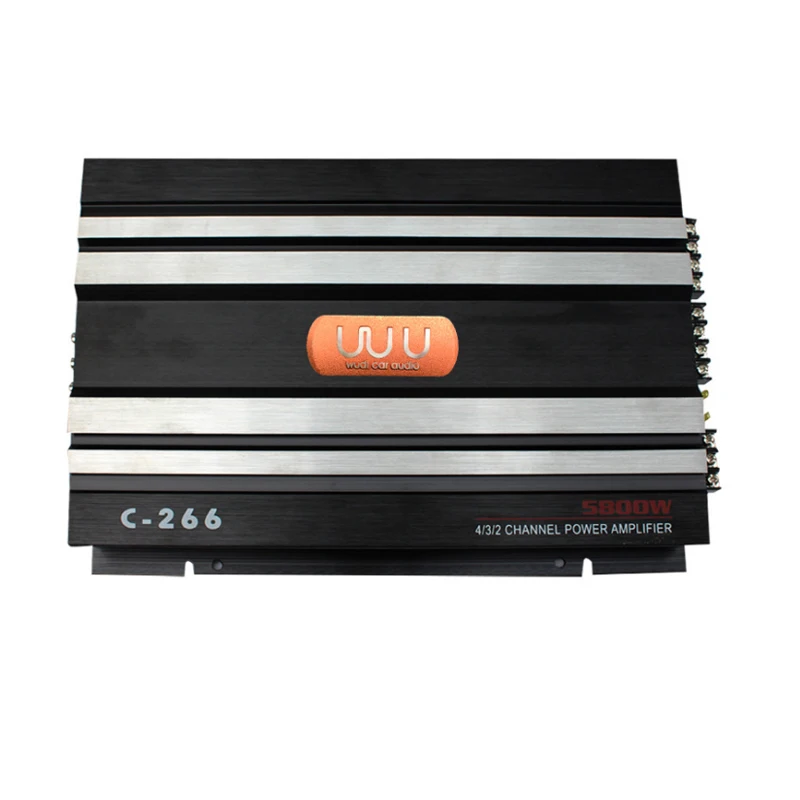 

4-Channel Car Amplifier Vehicle Amplifier Power Stereo Amp Push Subwoofer And Speaker