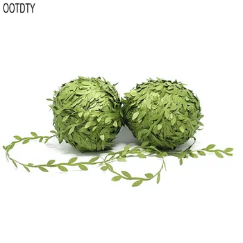 

200 Meters Artificial Simulation Green Leaf Vine Fake Flower Wall Decoration