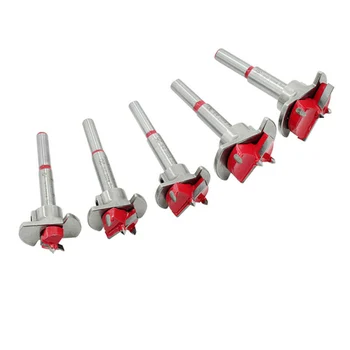 

Silver Drill Bits 15-35mm Router Milling Plastics Cutter Hole Drilling