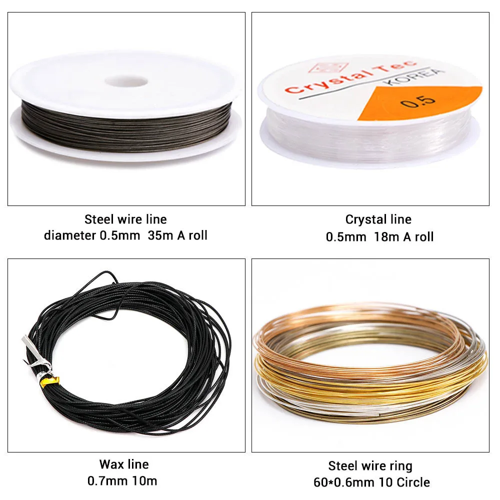 Alloy Accessories Kits Jewelry Findings Earrings Accessories Tools Open Jump Rings Earring Hook Jewelry Making Supplies Kit