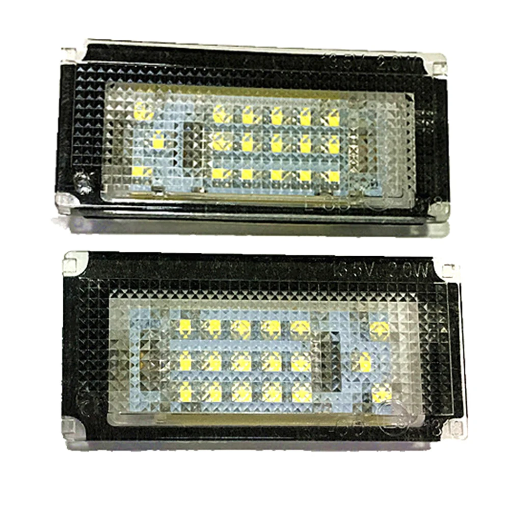2 шт. автомобильный мини светодиодный светильник для номерных знаков для B-MW Mini Cooper R50 R52 R53