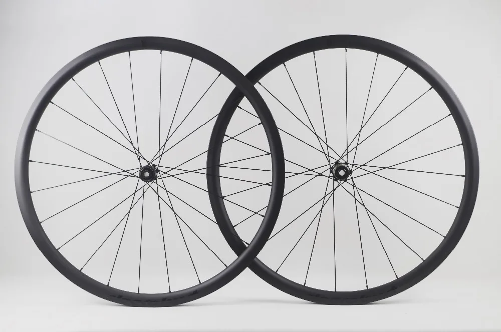 30mm deerobust road disc carbon wheels