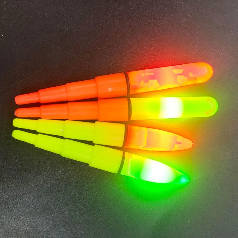 Hot 1/2PCS Night Fishing Luminous Float Battery Operated LED Float For Dark Water Fishing Float LED Electric Float Light Fishing