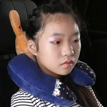 Мультяшная плюшевая u-образная Подушка креативная Подушка под шею рекламный подарок рекламная акция ворс дорожная подушка под поясницу подушка