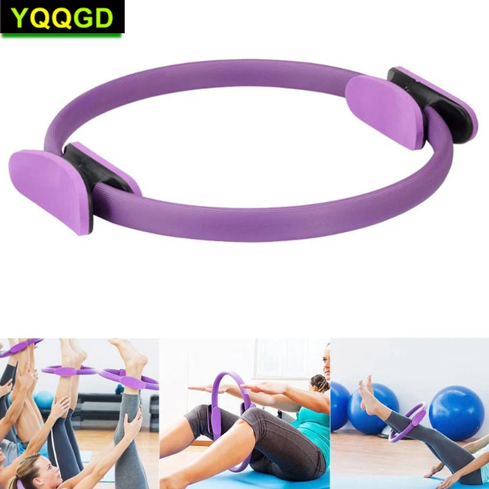 1Pcs Yoga Pilates Rings Dual Grip Training for Muscle Exercise Magical