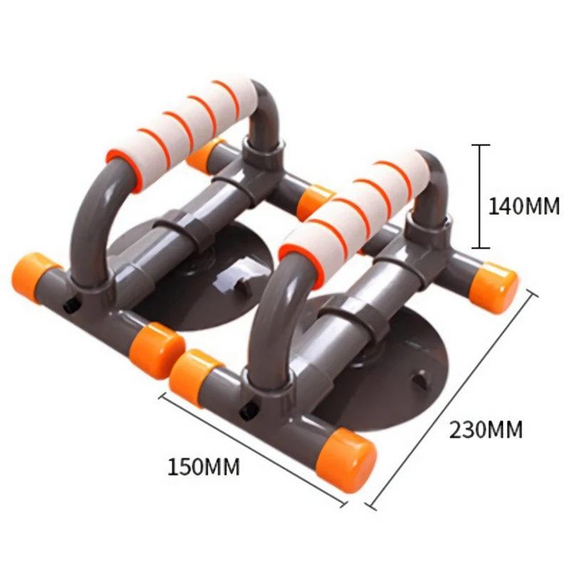 1 пара черный высокий Фитнес Бодибилдинг оборудование всасывания стенд грудь бар Push Up подставки с всасыванием