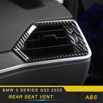 

For BMW 3 Series G20 2020 Car Styling A/C Air Vent Outlet Panel Cover Trim Frame Sticker Chrome Mouldings Interior Accessories