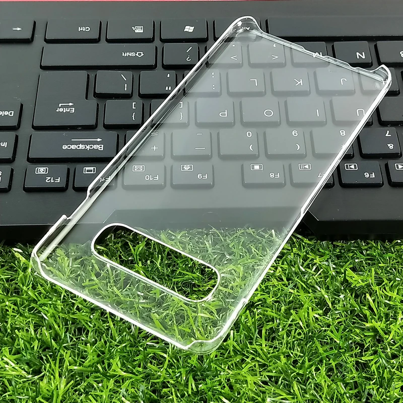 Ультрапрозрачный жесткий чехол для Samsung Galaxy S8 S9 S10 Plus S10e 5G S20 ультратонкая