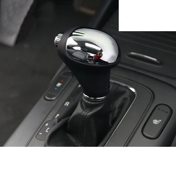 

Lsrtw2017 Genuine Leather Abs Car Gear Lever Head Trims for Kia K3 Cerato 2012-2018 2017 2016 forte Accessories shift knob