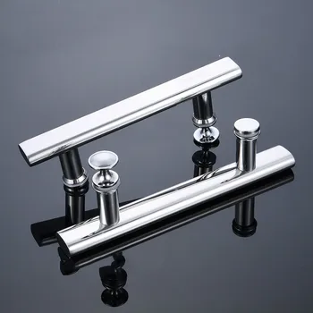 

2pcs/Lot ABS+ Stainless Steel Brushed Sliding Knob Door Handle For Furniture Interior Shower Cabin Accessories Hardware WY60904