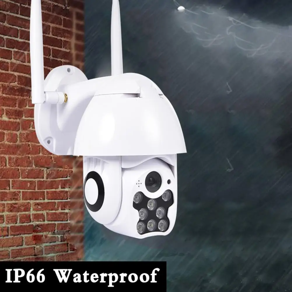 HD 1080P 8LED PTZ управление IP камера Мини wifi Открытый Купол домашней безопасности IP камера беспроводная CCTV Onvif Водонепроницаемый ночного видения F