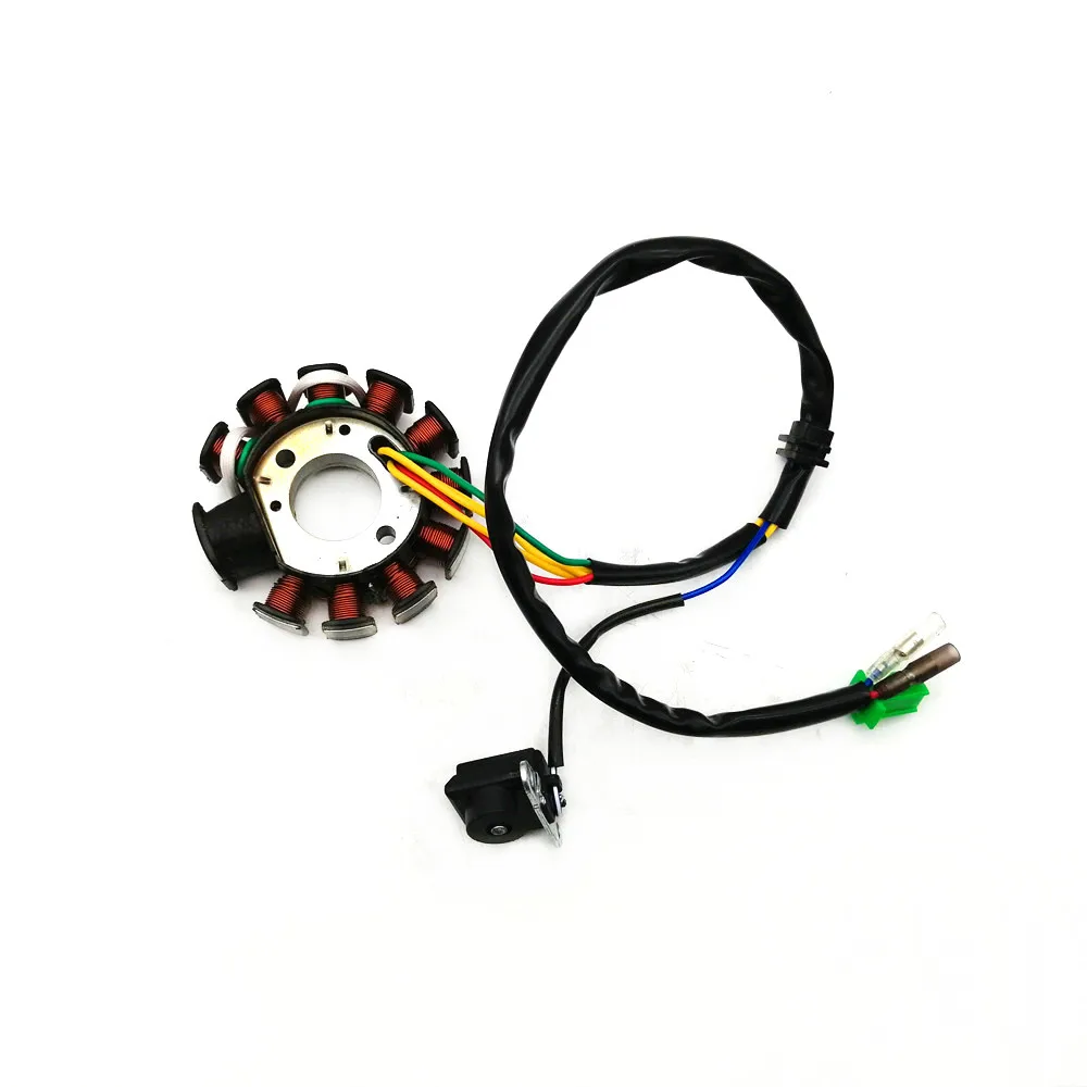 3 слова DC выпустили 11 coil 6 провода Статор для Скутер мопед ATV Go Kart GY6 125 150 CC 152QMI 1P52QMI