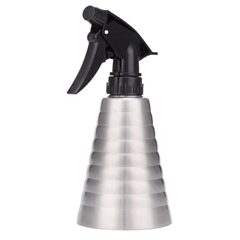 

1pc Stainless Steel Spray Bottle Multifunctional Lightweight Reusable Durable Water Sprayer Bottle Empty Bottle Home Barber