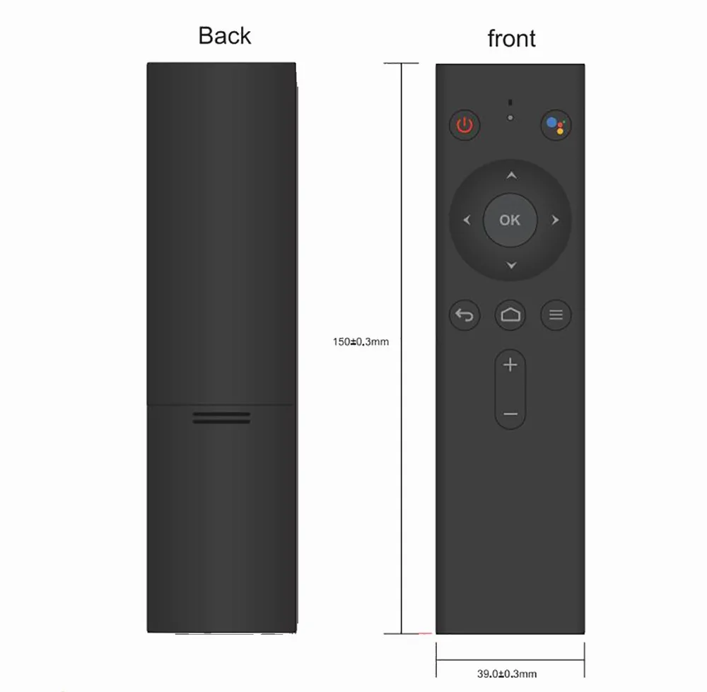 Сменный голосовой пульт дистанционного управления Bluetooth для ТВ приставки Mecool M8S