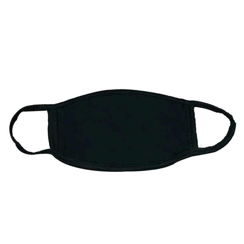 Dustproof Mask Pop Cotton Face Mouth Mask Cartoon Face Reusable Fabric Anti Pollution