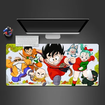 

Sell Christmas Gift Dragon Ball Cartoon Anime Mouse Pad Game Player Computer Keyboard Table Mats High Quality Mousepad Game Pad