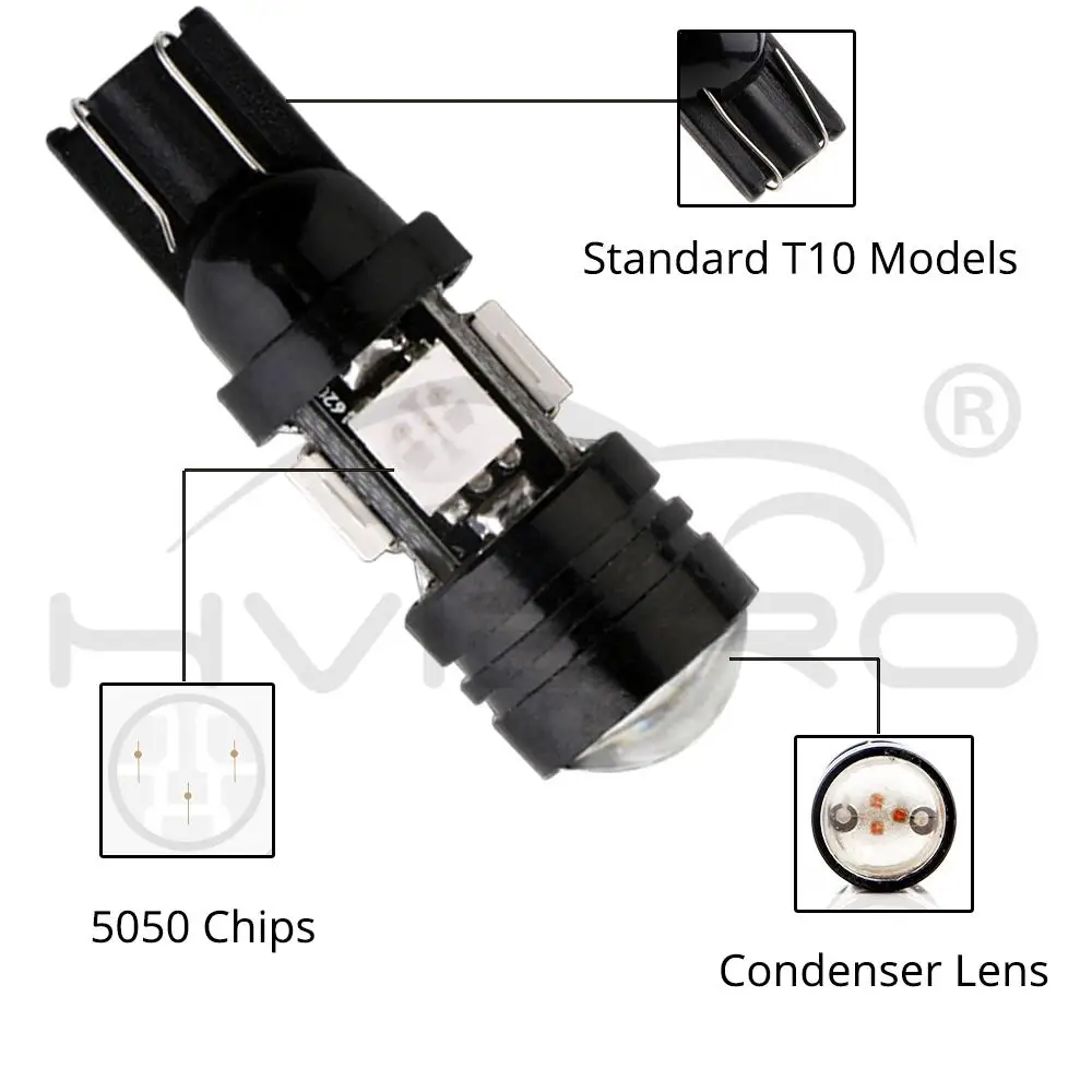 2X168 192 T10 W5W Автомобильный светодиодный 4SMD 5050 3 Вт Высокая мощность супер яркие автомобильные лампы автомобильная лампа ширина лампы номерного знака рассеянный светильник