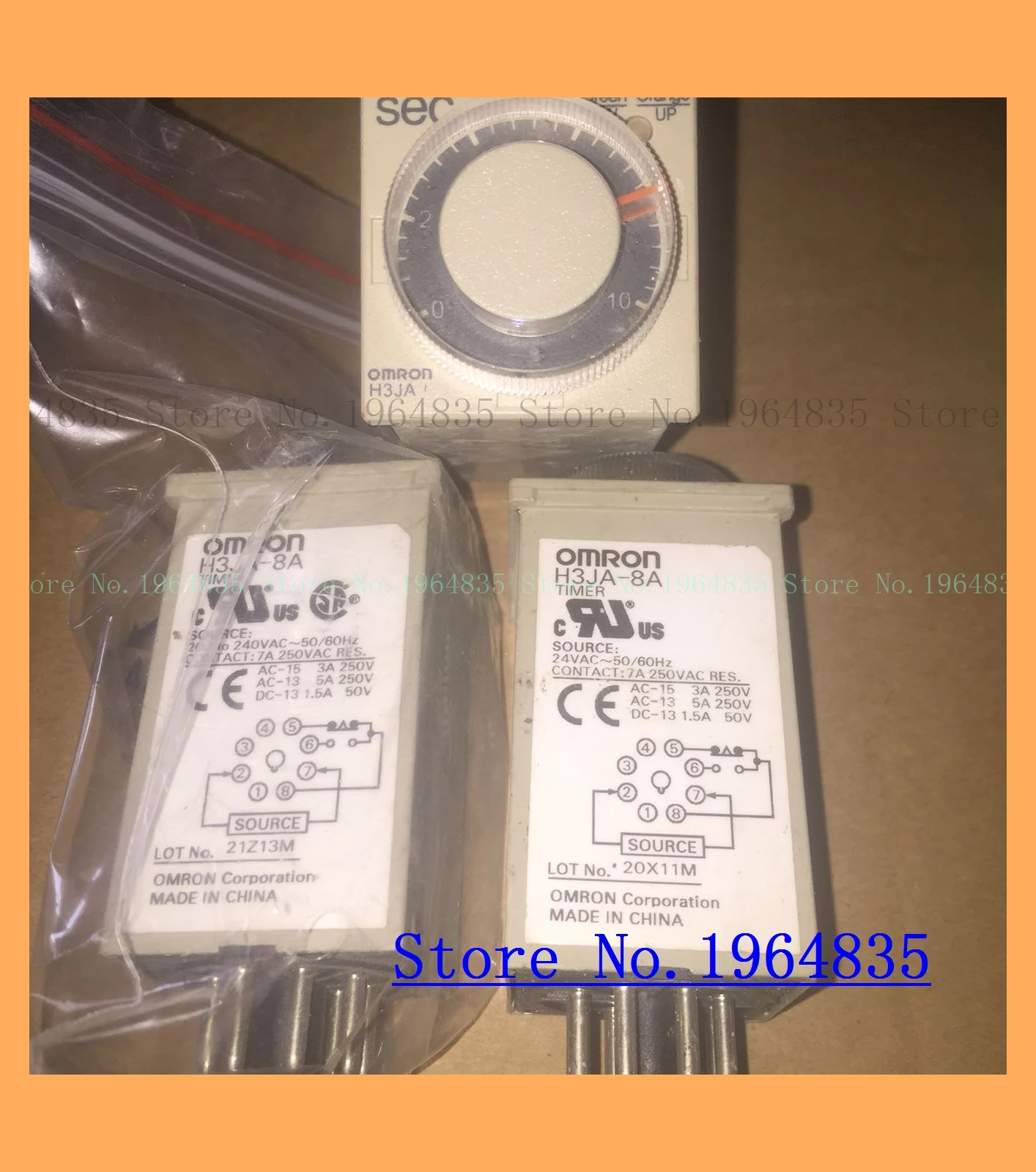 

H3JA-8A-24VAC/240VAC