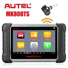 Autel MaxiCom MK808TS автоматический полный TPMS инструменты Диагностика OBD2 сканирующий инструмент Автомобильный сканер автомобильный диагностический инструмент PK Maxicom MK808