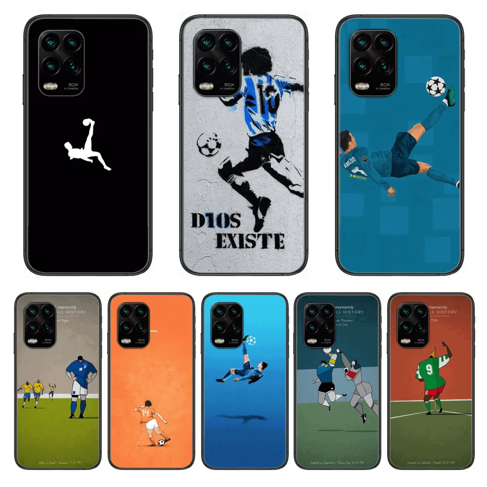 football Phone Case For xiaomi Redmi Note 9S 8 7 6 5 A Pro T Anime Black Cover Silicone Back Pretty senior | Мобильные телефоны и