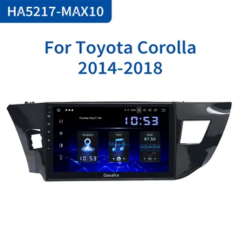 شراء مشغل وسائط متعددة للسيارة يعمل بنظام الأندرويد 10.0 لسيارة Toyota Corolla Radio 2014 2015 TDA7850 10.2