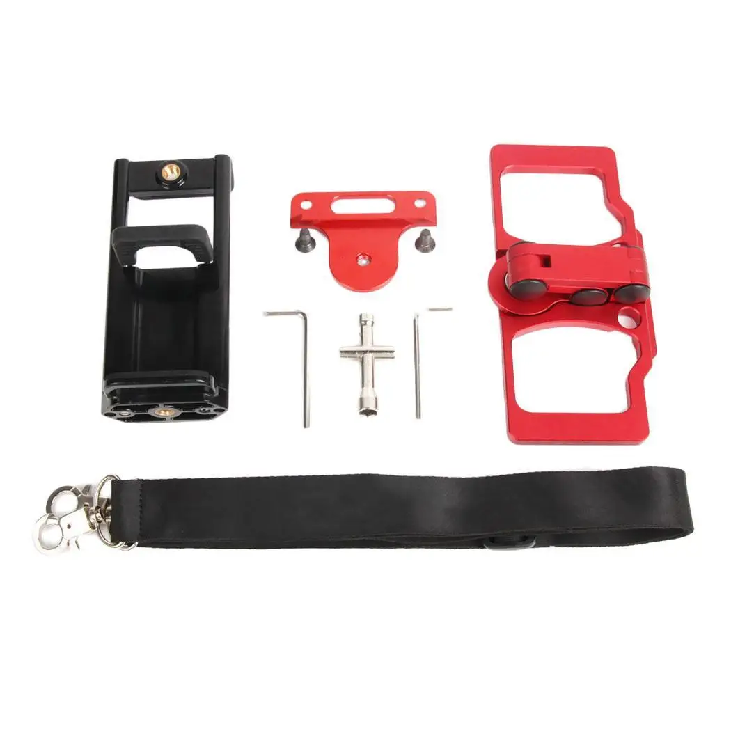 

Foldable Phone Tablet Stand Holder Extended Drone Without Display, With Display Red Remote Controller Bracket