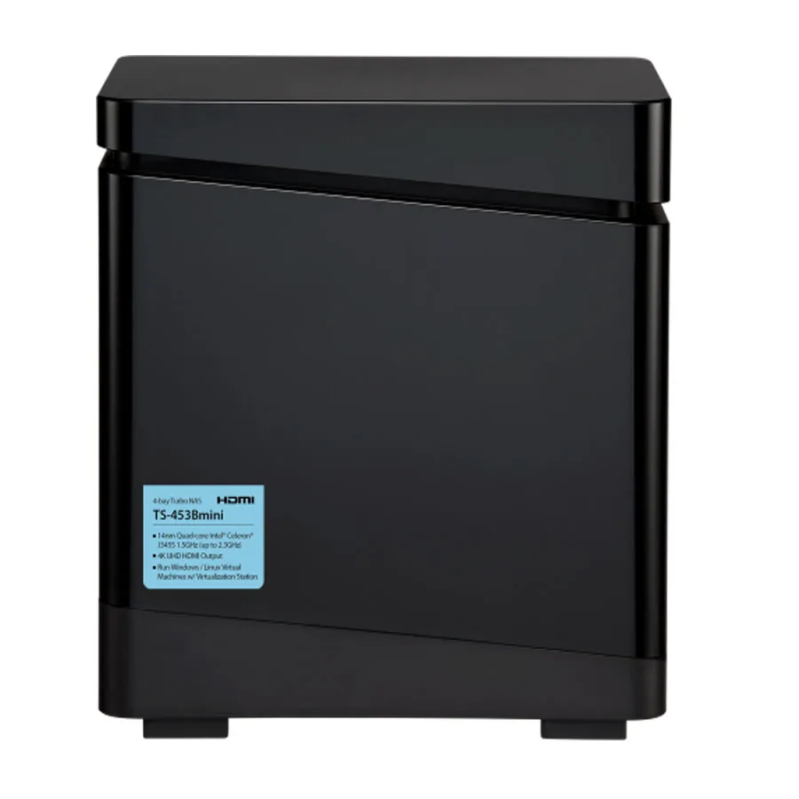 Сетевое хранилище 4-Bay NAS TS-453Bmini Двухъядерный процессор Intel Apollo Lake J3455 Quad-core Процессор, бездисковой 8 Гб Оперативная память, в том числе SATA 6 ГБ/сек. сервер для хранения