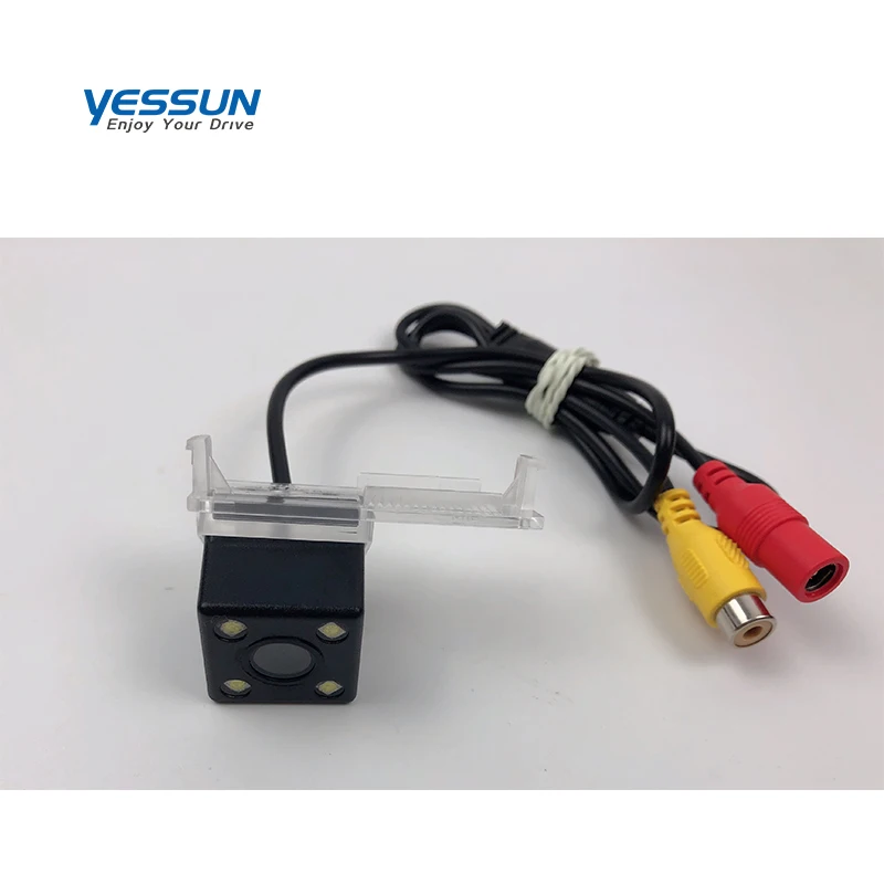 Yessun номерной знак камера заднего вида 4 светодиодный ночного видения 170 градусов HD для peugeot 207 CC