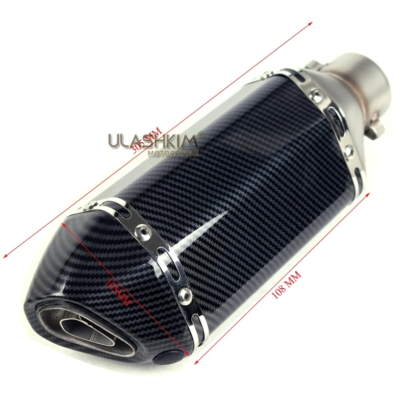 305mm Motorcycle Exhaust