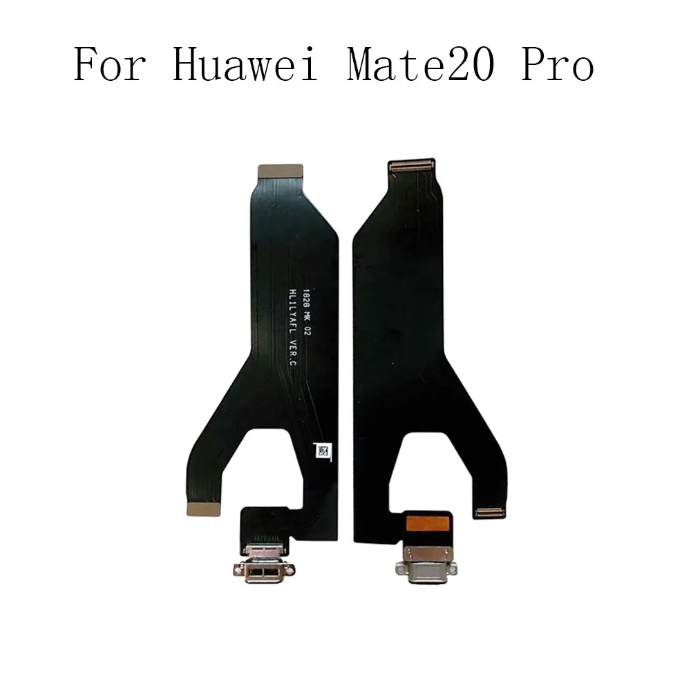 

Микро Док-станция с разъемом зарядного устройства Штекерная плата для Huawei Mate20 Pro USB зарядный порт гибкий кабель запасные части