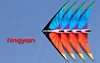 Outdoor Sport For Adults Power Stunt Kite Dual Line 1.8/2.4m Triangle Kite Good  Flying Toys With Handle And Line Sports Beach 6