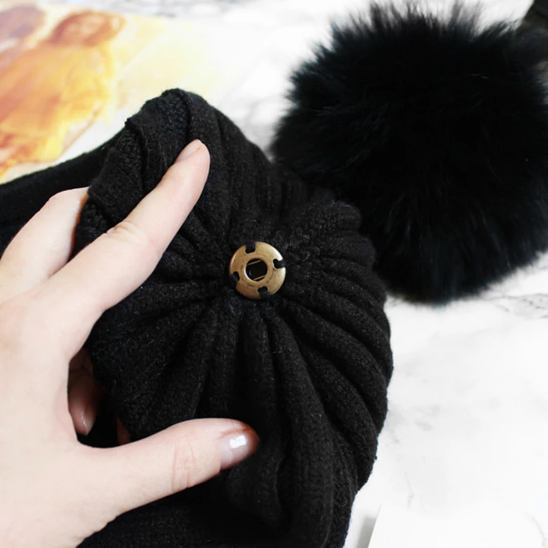 м ο ¥   ũ Pompoms15cm Skullies Beanies   ܿ ָ   Skullies Beanies 