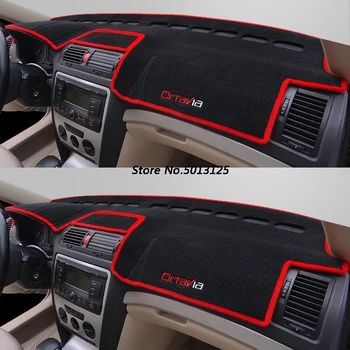 

Car Dashboard Mat Cover Pad Anti-UV Sun Shade Instrument Panel Carpet For Skoda Octavia A7 A5 A4 2007-2014 2015-2019 2020