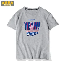 Детская футболка с короткими рукавами больших размеров, летняя одежда из чистого хлопка с короткими рукавами для мальчиков, тонкая футболка с короткими рукавами для мальчиков