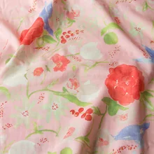 Полметра японская Nani Iro мягкая двойная Марля из хлопковой ткани Fuccra Rakuen D