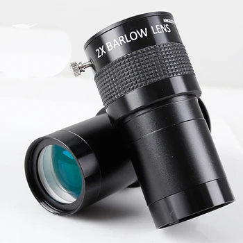 Angeleyes-metal multiplier 2x Barlow mirror 2 inch M42 thread Astronomical Telescope Accessories