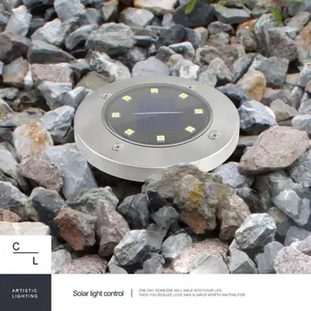 

8-20LED RGB Waterproof LED Underground Light Ground Garden Path Floor Buried Yard Spot Landscape Courtyard Lamp For Garden Lamp