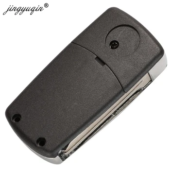 Jinyuqin Shell chiave per auto a vibrazione modificata a distanza per Hyundai H1 Bus I10 Avante Elantra Yuedong per Kia Carens Sedona senza supporto - Jinyuqin Shell chiave per auto a vibrazione modificata a distanza per Hyundai H1 Bus I10