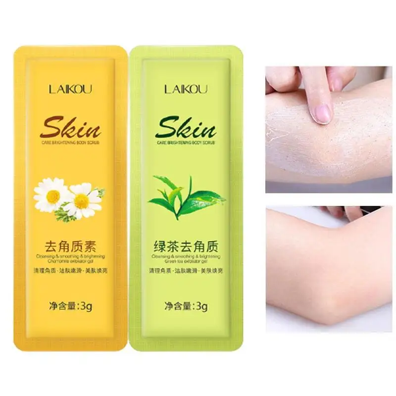 Special Offers Pores Exfoliating-Scrub Dead-Skin Cream Removal Whitening Deep-Cleansing Trial-Pack Green-Tea VRM8A98GLGy