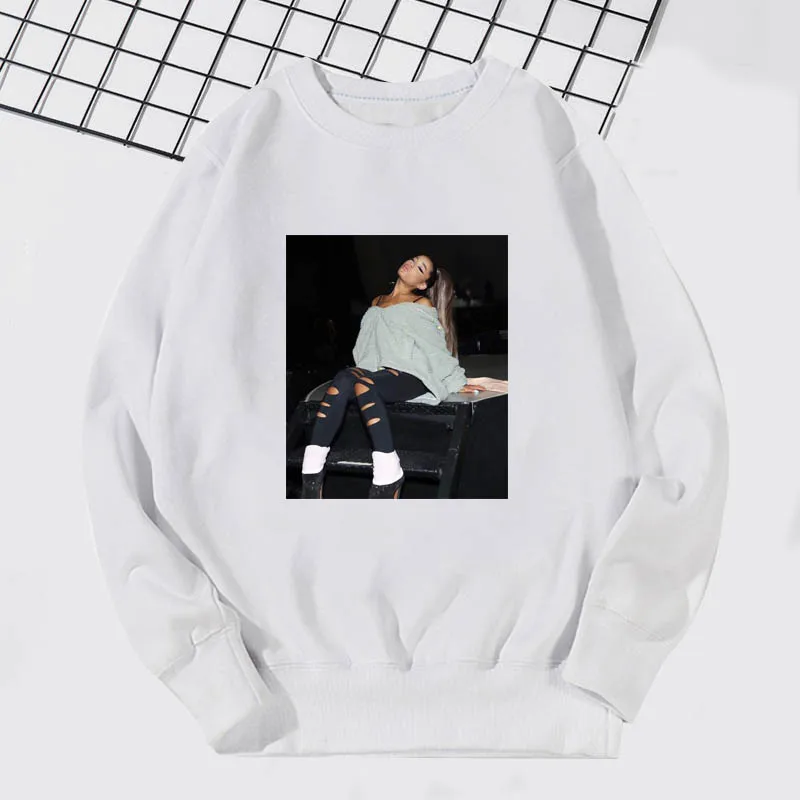 Ariana Grande Children Sweatshirt Toddler Girl Winter Clothes Fashion Ariana Grande Print Baby Girl Clothes Kids Hoodies Casual