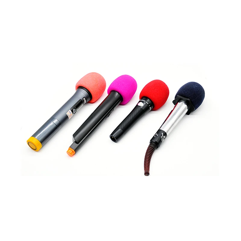 

5 pcs/lot Microphone Foam Mic Cover Professional Studio WindScreen Protective Grill Shield Soft Sponge Microphone Cap