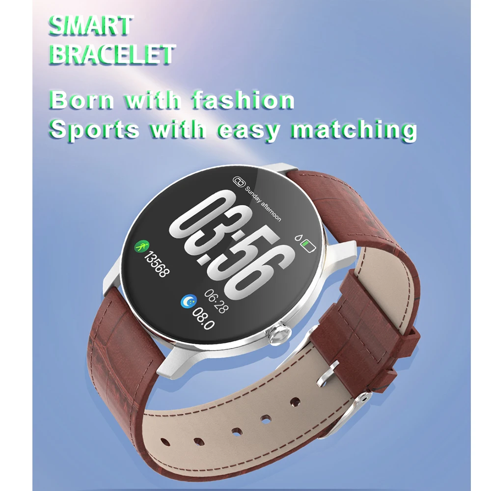 

Smart Watches Bluetooth 4.2 Connectivity for iPhone Android Phone Smart Electronics with Push Messages dropshipping