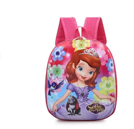 Disney, новая сумка с героями мультфильмов, принцесса, замороженный Человек-паук, для мальчиков и девочек, рюкзак в детский сад, сумка в подарок, детский маленький рюкзак - Цвет: 4