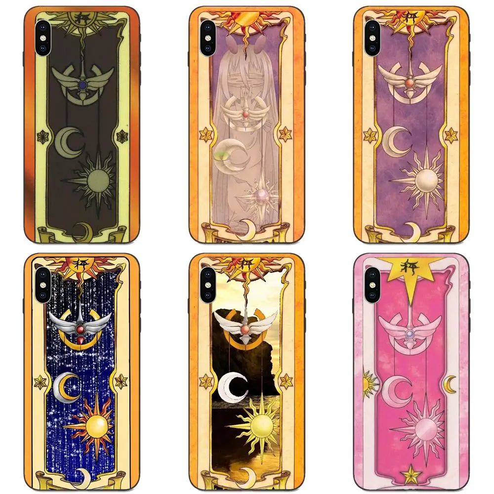 Sakura Card Captor The Libra On Sale Luxury Mobile Phone Shell For Xiaomi Redmi Mi Note 2 3S 8 9 Lite SE Pro | Мобильные телефоны и