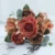 Beautiful Hydrangea Roses Artificial Flowers for Home Wedding Decorations High Quality Autumn Bouquet Mousse Peony Fake Flower 12