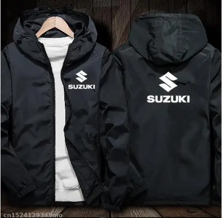 

2020 New Motorcycle Factory Racing Jacket for Windproof Jacket Mobike Riding Hooded Suit Windbreaker Racing Suit