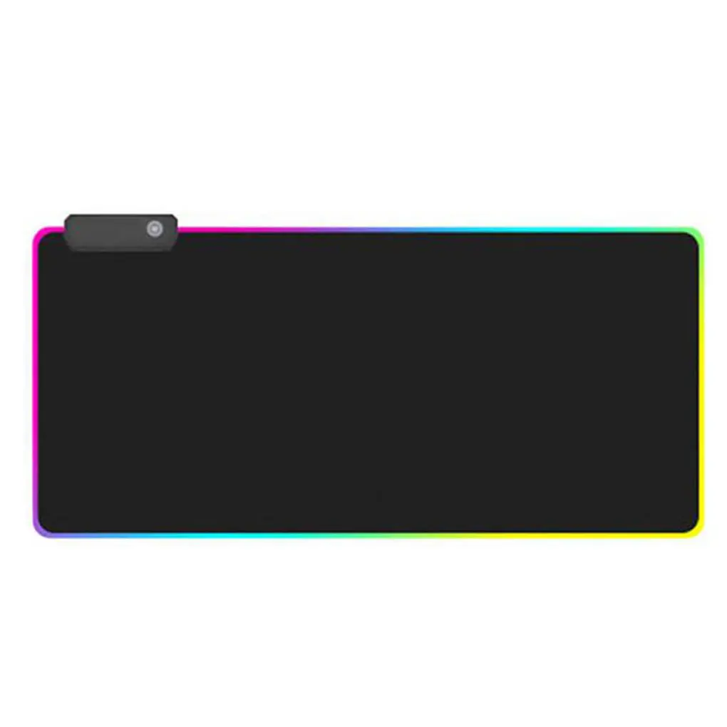 RGB игровой коврик для мыши негабаритный светящийся светодиодный расширенный с подсветкой USB клавиатура утолщаются красочные светящиеся для ПК ноутбука рабочего стола